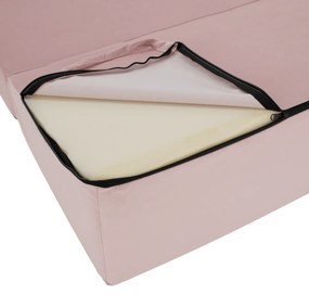 Scaun pliant/saltea VEDIS, rozu