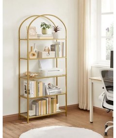 Bibliotecă GLASY aurie