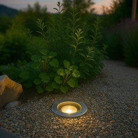 Proiector modern pentru grădină din oțel reglabil IP65 - Delux