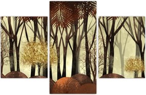 Tablou - Pădure decorativă (90x60 cm)