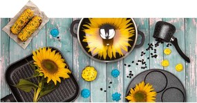 Oală din aluminiu neaderent cu capac din sticlă Orion Grande, ⌀ 20 cm