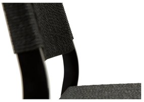 Scaun de dining DAN-FORM Denmark Loop, negru