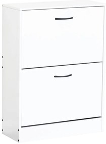 Botník BOTNIX, 2 etaje, alb