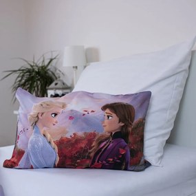 Lenjerie de pat pentru copii din bumbac pentru pătuț 100x135 cm Frozen "Wind" – Jerry Fabrics