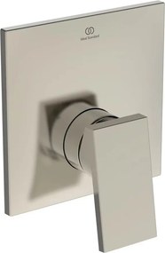 Baterie dus incastrata Ideal Standard Atelier Extra argintiu Silver Storm fara corp ingropat