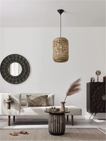 Lustra / Pendul modern design natural GRIFFIN D-27cm