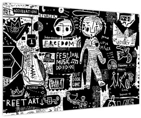 Tablou - Graffiti (90x60 cm)