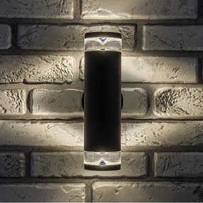 Rabalux 77072 - Aplica de exterior TORNIO, 2x GU10 (10W), 230V, IP54, antracit