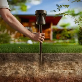 Philips - Lampă solară LED AVERY 1,8W 3,7V 2700K IP44