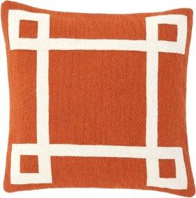 Perna decorativa din bumbac Hartley Orange dim.50X50cm 108253 HZ