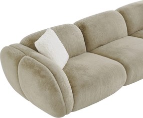 Canapea dumonde cu sezut confortabil din spuma high-density Eternity 318x112 cm