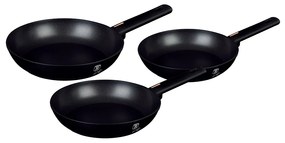 Set de tigai din 3 piese Monaco Berlinger Haus BH 7095, antiaderente, gama premium, design elegant