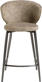 Scaun de bar LUX design italian Brown marbled