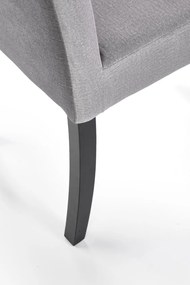 Scaun Clarion 2 velvet gri/negru Monolith 85