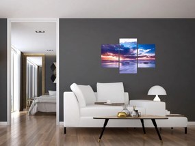 Tablou - Apus de soare la mare (90x60 cm)