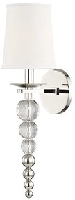 Aplica de perete design elegant PERSI, nichel lucios