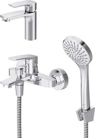 Set baterii lavoar si cada AM.PM Pride cu set de dus