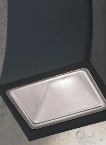 Aplica LED pentru exterior, protectie IP54, Naok antracit
