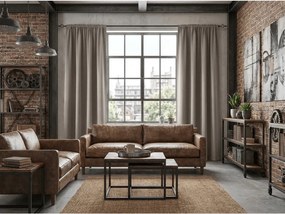 Draperie OXFORD maro-gri 140x250 cm Agatat: Rejansa
