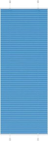 vidaXL Jaluzea plisată Albastru 75x200 cm Lățime țesătură 74,4 cm