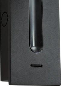 Set de 2 Aplice de Perete Moderne Negre Incl. LED - Plaza