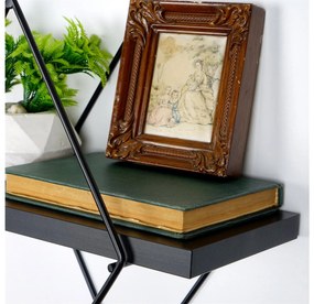 Raft decorativ de perete Duvelo 15 (negru) . 1093638