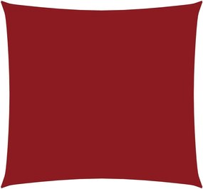 vidaXL Parasolar, roșu, 4,5x4,5 m, țesătură oxford, pătrat