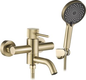 Baterie pentru cada Rea Lungo Stripe Gold Brush