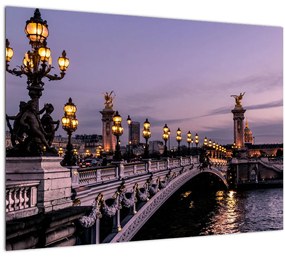 Tablou - Podul lui Alexandru al III.-lea din Paris (70x50 cm), în 40 de alte dimensiuni noi