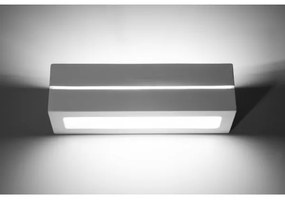 Aplică perete VEGA LINE 1xE27/60W/230V alb