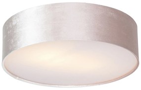 Plafoniera moderna roz 40 cm cu interior auriu - Drum