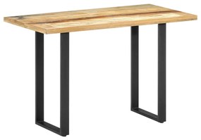 285836 vidaXL Masă de bucătărie, 120 x 60 x 76 cm, lemn masiv reciclat