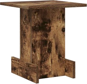 vidaXL Masă laterală Stejar fumuriu 35,5 x 35 x 40 cm Lemn compozit