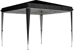 Outsunny Pavilion Pliabil cu Înălțime Reglabilă și Geantă de Transport, 300x300x273 cm, Negru | Aosom Romania