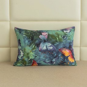 Fata de perna decorativa COLORFUL BUTTERFLY 50x70 cm, colorat