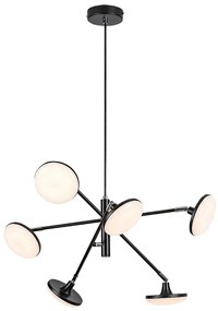 Lustra suspendata cu 6 surse de lumina LED Madi