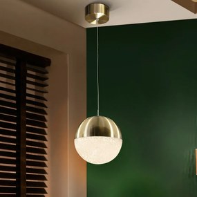 Pendul LED modern Sphere 20 alama satinata SV-793407
