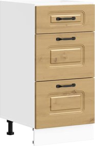 vidaXL Dulap de bază de bucătărie „Kalmar” stejar artizanal lemn