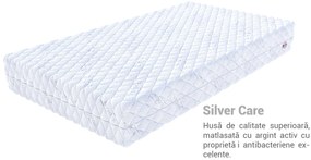 Saltea de cocos Sandra 80x200 Husă: Silver Care (husă suplimentară)