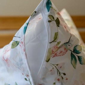 Lenjerie de pat din bumbac FLORI ROZ