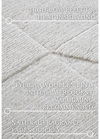 Covor tip traversă crem țesut manual din lână 80x250 cm Ursule – Villeroy&amp;Boch