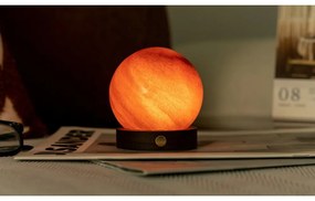 Decorațiune luminoasă maro închis cu USB ø 8 cm Sand Storm – Gingko