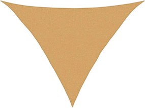 vidaXL Pânză parasolar, 2,5x2,5x3,5 m, triunghiular, 160 g/m², HDPE