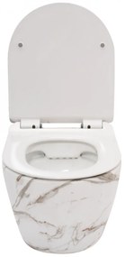 Vas wc Carlos marmura suspendat capac slim softclose