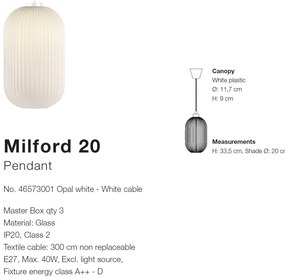 Pendul modern stil scandinav Milford 20 46573001 NL