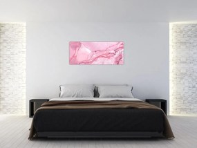 Tablou - Marmură roz (120x50 cm)