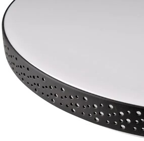 Plafonieră LED pentru baie MOON LED/18W/230V neagră IP44