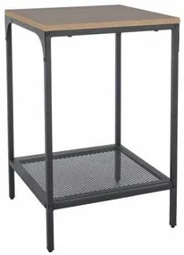 Masă consolă Casate, stejar / negru