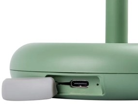 Lampă LED reîncărcabilă dimabilă Kanlux 37313 FLUXY LED/1,7W/1800 mAh IP44 verde