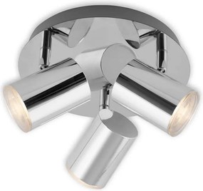Briloner 2731-038 - Lampă spot CUP 3xGU10/5W/230V IP44 crom lucios